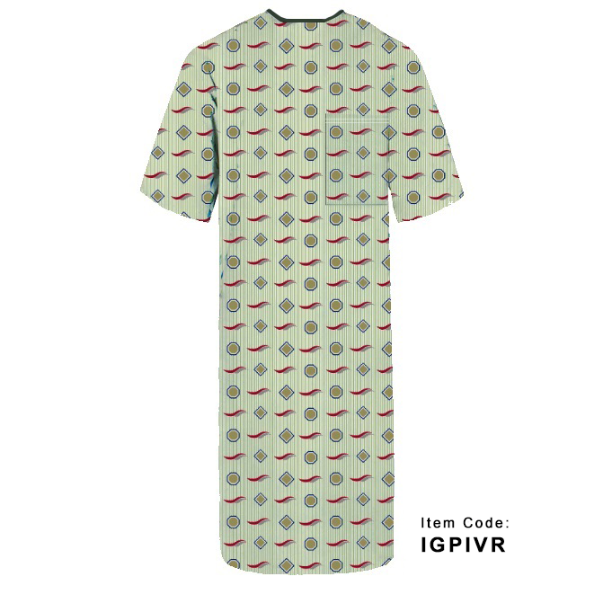 Polyester I.V. Gown