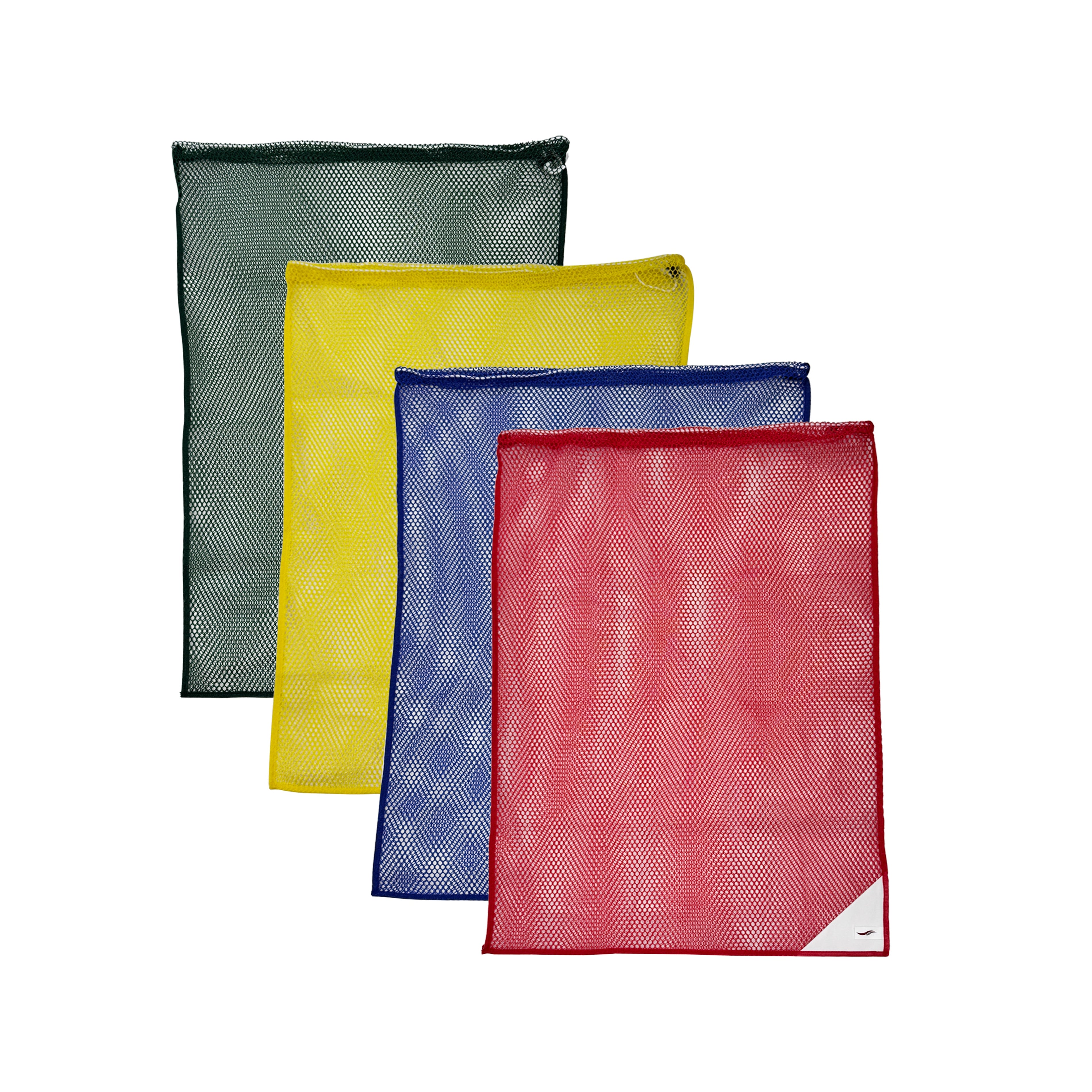 Heavy Duty Washable Mesh Laundry Bag Drawcord Closure, with ID Tag
