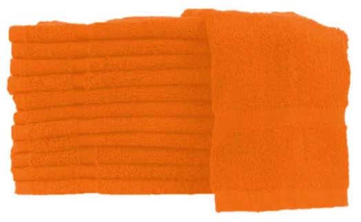 10 Single Yarn Color Towels & Washcloths